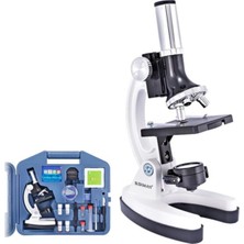 Özgürce 28 Parça Bilim ve Keşif Mikroskop Seti, Eğlenceli Öğrenme Deneyimi