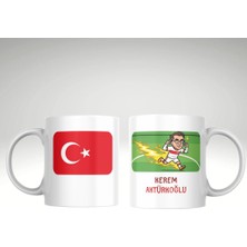 Applucky Dünya Kupası Türkiye Kerem Aktürkoğlu Özel Baskı Kupa Bardak