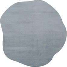 Eko Halı Zen Amorf 04 Blue Amorf Kesim Hav Toz Vermez Yumuşak Dokulu Salon Halısı Oturma Odası Halısı Yatak Odası Halısı Koridor Halısı Mutfak Halısı Modern Makine Halısı