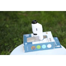 Özgürce Mini Taşınabilir Mikroskop 60-120X, Yüksek Çözünürlüklü Keşif Aracı