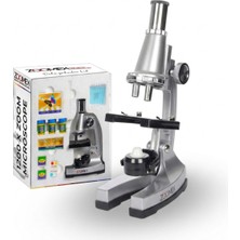 Özgürce 1200X Mikroskop Seti - Eğitici ve Öğretici Bilim Seti