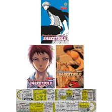 Gerekli Şeyler Yayıncılık Kurokonun Basketbolu 19-20-21. Ciltler Manga Seti + Özel Cetvel