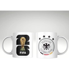 Applucky Dünya Kupası Almanya Özel Baskı Kupa Bardak