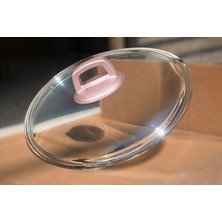 Arcak2 Rose Gold Kulp ve 28 cm Cam Kapağı