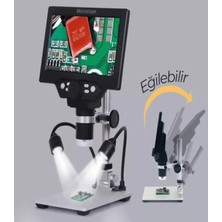 Özgürce G1200 Plus+ Renkli Ekranlı Dijital Mikroskop, Yüksek Çözünürlükle Detayları Keşfedin
