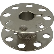 Donwei Düz Makine Metal Beyaz Tırnaklı-Içi Tırtıklı Masura / 270010QWS(3S)