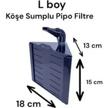 Kles Köşe Sumplu Pipo Filtre L Boy