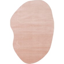 Eko Halı Zen Amorf 02 Pink Amorf Kesim Hav Toz Vermez Yumuşak Dokulu Salon Halısı Oturma Odası Halısı Yatak Odası Halısı Koridor Halısı Mutfak Halısı Modern Makine Halısı