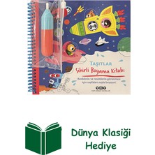 Yapı Kredi Yayınları Sihirli Boyama Kitabı – Taşıtlar (Ciltli) + Dünya Klasiği
