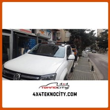 Teknocity Universal Offroad Moonvisör Tavan Kebi Turuncu LED Off-Road Aksesuarı