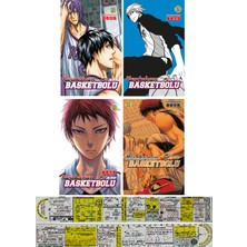 Gerekli Şeyler Yayıncılık Kurokonun Basketbolu 18-19-20-21. Ciltler Manga Seti + Özel Cetvel