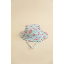 Lollie Baby&Kids Uv Korumalı Güneş Deniz Şapkası Bebek & Çocuk - Watermelon