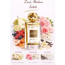 J'Amour W341 Lanc.ıdole Kadın Parfümü 50 ml -Ferah Gül Çiçeksi Temiz ve Kalıcı Zarif Koku