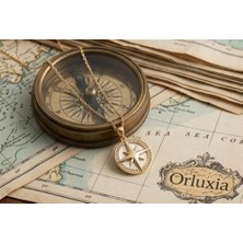 Orluxia The Wings Serisi Pusula Kolye