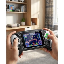 Twin Store 620 Oyunlu Taşınabilir Oyun Konsolu HD Ekran TV Bağlantılı Şarjlı Kullanım İçin