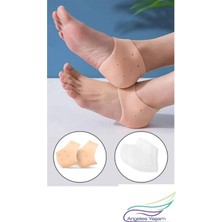 Angeles Yaşam Silikon Topuk Koruyucu Topuk Çorabı