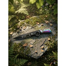 Askerlik Paketi Gökkuşağı Mini Model Cakı Outdoor