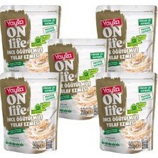 Yayla Onlife Ince Öğütülmüş Yulaf Ezmesi 350 G X5