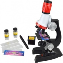 Özgürce Işıklı Mikroskop Seti, Çocuklar Için Eğlenceli ve Öğretici Deneyim