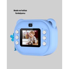 Senka Mey Ithalat® Çocuk Şipşak Kamera – 24MP Hd Çift Lensli Termal Baskı Teknolojili