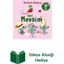 İş Bankası Kültür Yayınları Ilk Sesli Kitabım - Dört Mevsim + Dünya Klasiği