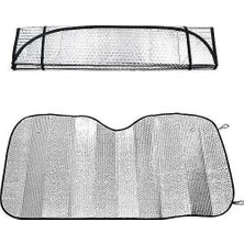 Solveks Oto Cam Ön Güneslik Nikel Balonlu 60*130 cm Küçük
