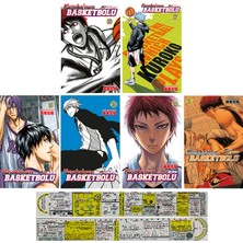 Gerekli Şeyler Yayıncılık Kurokonun Basketbolu 16-17-18-19-20-21. Ciltler Manga Seti + Özel Cetvel