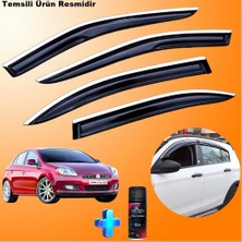 Caraks Fiat Bravo Mügen Cam Rüzgarlığı Abs Nikelajlı Cam Rüzgarlığı 2008-2013 4 Lü + Ebrayn 150 ml Koku