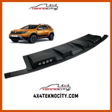 Teknocity Dacia Duster 2010-2018 Ledli Moonvisör Tavan Kebi – Turuncu Süper LED Off-Road Aksesuarı