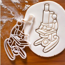 Özgürce Detaylı Mikroskop ve Şeker Hamuru Kalıbı, Yaratıcı Pasta Süsleme Araçları