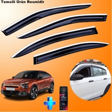 Caraks Citroen C4 Mügen Cam Rüzgarlığı Abs Nikelajlı Cam Rüzgarlığı 2020 Sonrası 4 Lü + Ebrayn 150 ml Koku