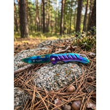 Askerlik Paketi Gökkuşağı Mini Model Outdoor Çakı