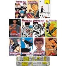 Gerekli Şeyler Yayıncılık Kurokonun Basketbolu 11-12-13-14-15-16-17-18-19-20-21. Ciltler Manga Seti + Özel Cetvel