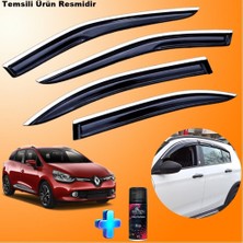 Caraks Clio 4 Stw Mügen Cam Rüzgarlığı Abs Nikelajlı Cam Rüzgarlığı 2012-2019 4 Lü + Ebrayn 150 ml Koku