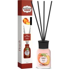 MerciTech Şeftali Kokulu Bambu Çubuk Oda Kokusu, Ofis, Banyo, Mutfak 50 ml