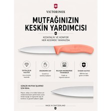 Victorinox 8 cm Somon Saplı Mutfak Bıçağı Meyve Sebze Soyma Doğrama Bıçağı