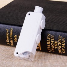 Özgürce Işıklı Mini Mikroskop ile 160X200 Büyütme Deneyimi