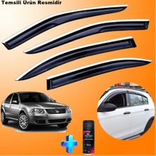 Caraks Vw Bora Mügen Cam Rüzgarlığı Abs Nikelajlı Cam Rüzgarlığı 1998-2004 4 Lü + Ebrayn 150 ml Koku