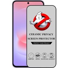 Caseart Samsung Galaxy A37 5g ile Uyumlu Tam Kaplayan Parlak Seramik Nano Esnek Hayalet Ekran Koruyucu