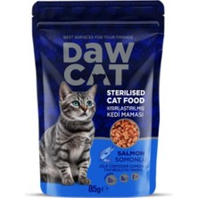 Kaia Life Jöle Içerisinde Somonlu Kısırlaştırılmış Kedi Maması 85G