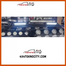 Teknocity Universal Offroad Moonvisör Tavan Kebi Beyaz LED Off-Road Aksesuarı