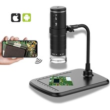 Özgürce Kablosuz Dijital Mikroskop 1000X LED 1080P Uyumlu iPhone Android