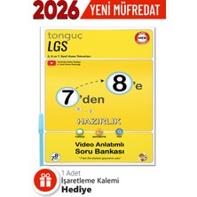 Tonguç Akademi 7'den 8'e Hazırlık Kitabı + Hediyeli