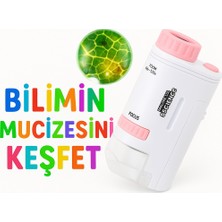Özgürce LED Işıklı Taşınabilir Mikroskop, Taşınabilir ve Güçlü Keşif Cihazı