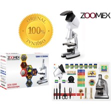 Özgürce STX-1200 Mikroskop Seti 1200X Büyütme, Eğitici ve Öğretici, Bilim Keşfi
