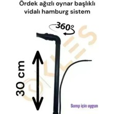 Kles Sump Için Vidalı Ördek Ağızlı Hamburg Sistem Hava Asansörü