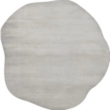 Eko Halı Zen Amorf 04 Grey Amorf Kesim Hav Toz Vermez Yumuşak Dokulu Salon Halısı Oturma Odası Halısı Yatak Odası Halısı Koridor Halısı Mutfak Halısı Modern Makine Halısı