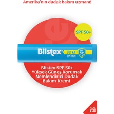 Blistex Ultra SPF 50+ - Çok Yüksek Güneş Korumalı Nemlendirici Dudak Kremi / Lip Balm, 4,25 g