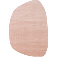 Eko Halı Zen Amorf 03 Pink Amorf Kesim Hav Toz Vermez Yumuşak Dokulu Salon Halısı Oturma Odası Halısı Yatak Odası Halısı Koridor Halısı Mutfak Halısı Modern Makine Halısı