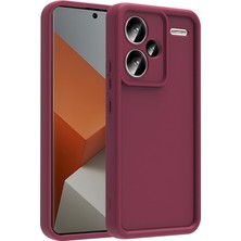 Redmi Note 13 Pro Plus Kılıf Yumuşak Dokulu ve Esnek Şık Silikon Kapak Rcv/ananas